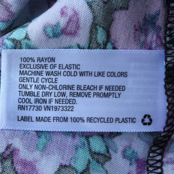 Wild Fable Long Sleeve Floral Mini Dress M - Picture 12 of 13